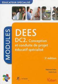 DEES : DC2, conception et conduite de projet éducatif spécialisé : modules