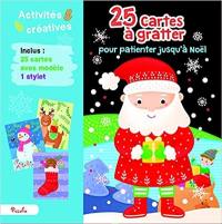 25 cartes à gratter pour patienter jusqu'à Noël