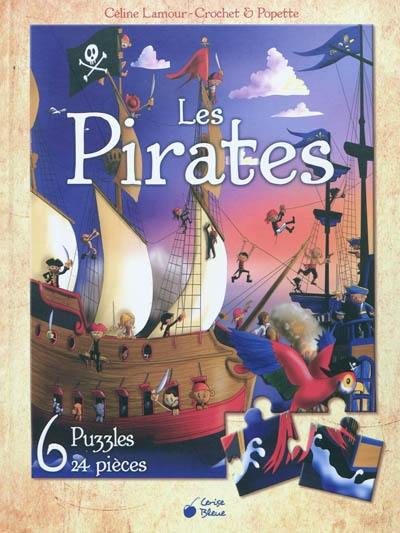 Les pirates : 6 puzzles 24 pièces