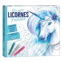 Mon coffret paillettes : licornes