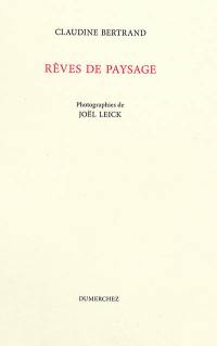 Rêves de paysage