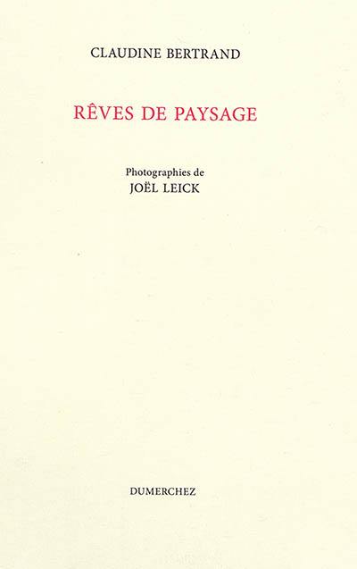 Rêves de paysage