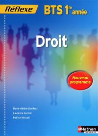 Droit BTS 1re année : manuel de l'élève