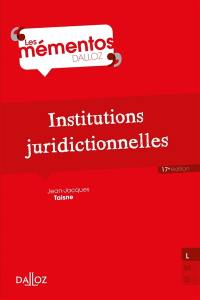 Institutions juridictionnelles