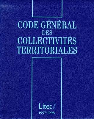 Code général des collectivités territoriales 1997-1998