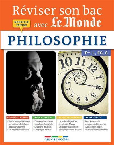 Philosophie, terminale L, ES, S