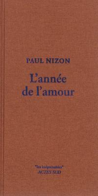 L'année de l'amour