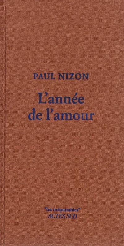 L'année de l'amour