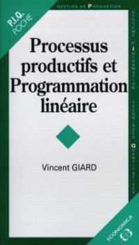 Processus productifs et programmation linéaire