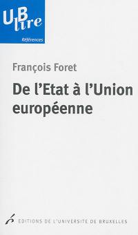 De l'Etat à l'Union européenne