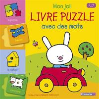 Mon joli livre puzzle avec des mots