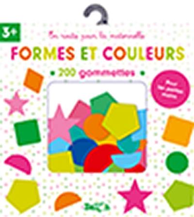 Formes et couleurs : 200 gommettes : 3+