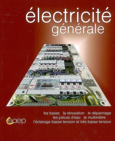 Electricité générale : les bases en électricité, la rénovation, les pièces d'eau, le dépannage, savoir se servir d'un multimètre, l'éclairage basse tension et très basse tension