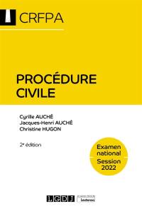 Procédure civile : examen national, session 2022