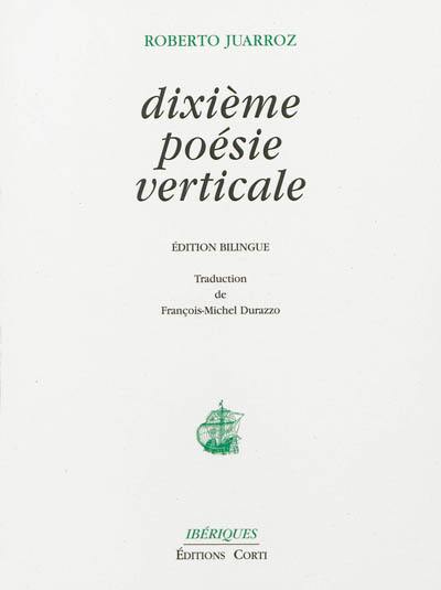 Dixième poésie verticale