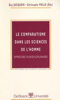 Le comparatisme dans les sciences de l'homme : approches pluridisciplinaires