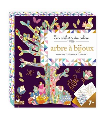 Arbre à bijoux : à colorier, à décorer et à monter !