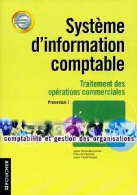 Système d'information comptable : traitement des opérations commerciales : processus 1