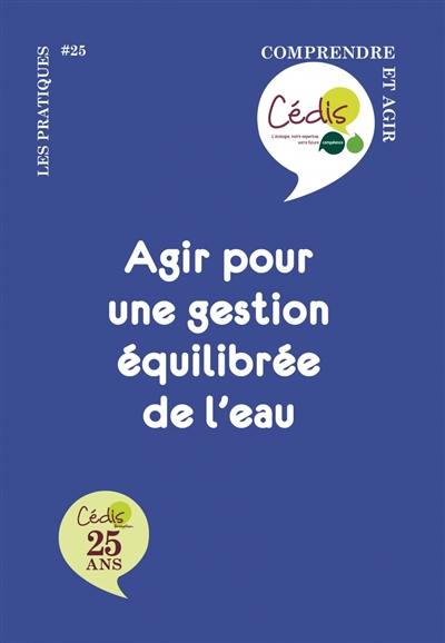 Agir pour une gestion équilibrée de l'eau