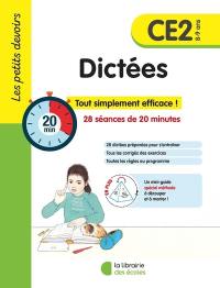 Dictées CE2, 8-9 ans : 28 séances de 20 minutes