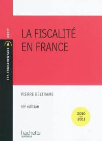 La fiscalité en France : 2010-2011