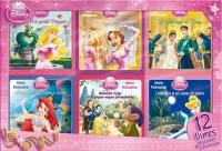 Disney princesse : 12 livres, histoires + coloriages