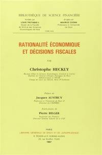 Rationalité économique et décisions fiscales