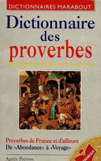 Dictionnaire des proverbes