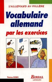 Vocabulaire allemand par les exercices