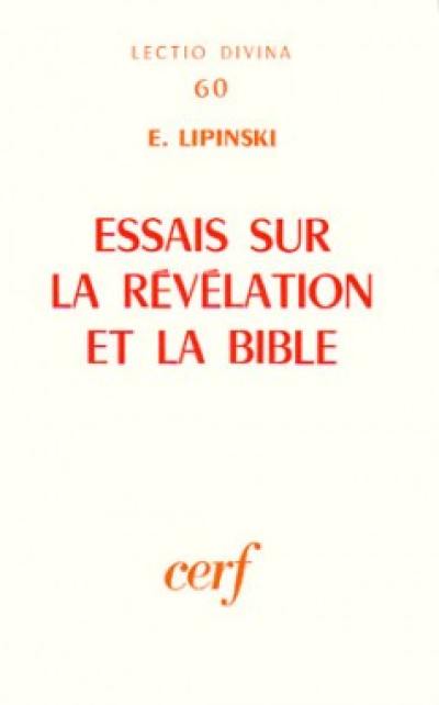 Essais sur la Révélation et la Bible