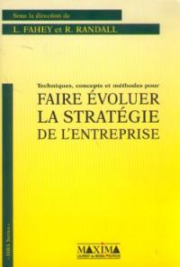 Techniques, concepts et méthodes pour faire évoluer la stratégie de l'entreprise