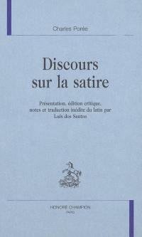 Discours sur la satire