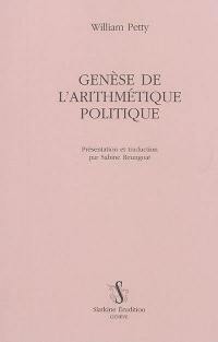 Genèse de l'arithmétique politique