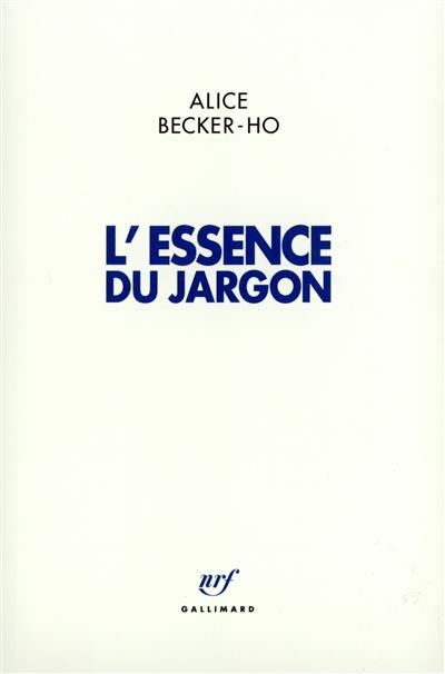 L'Essence du jargon