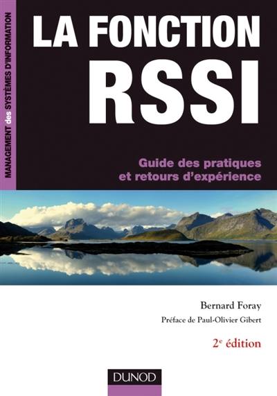 La fonction RSSI : guide des pratiques et retours d'expérience