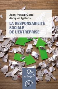 La responsabilité sociale de l'entreprise