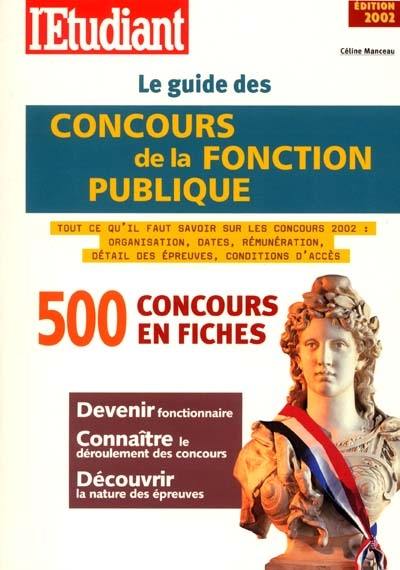 Le guide des concours de la fonction publique