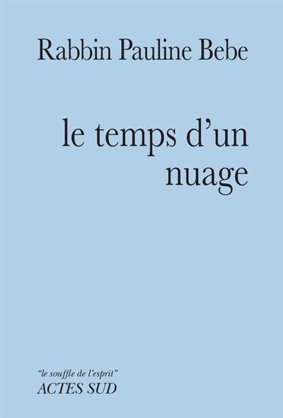 Le temps d'un nuage