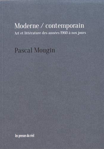 Moderne-contemporain : art et littérature des années 1960 à nos jours