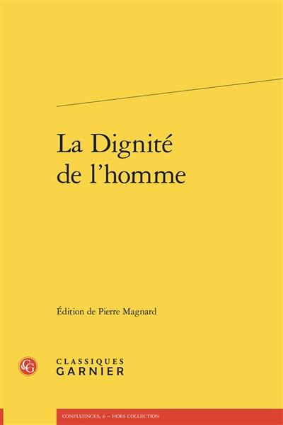 La dignité de l'homme