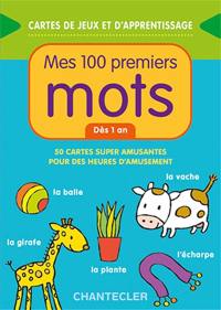 Mes 100 premiers mots : dès 1 an, 50 cartes super amusantes pour des heures d'amusement