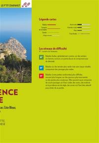 Aix-en-Provence, Marseille : Calanques, Sainte-Victoire, Sainte-Baume, Garlaban, Côte bleue, chaîne des Côtes, chaîne de l'Etoile