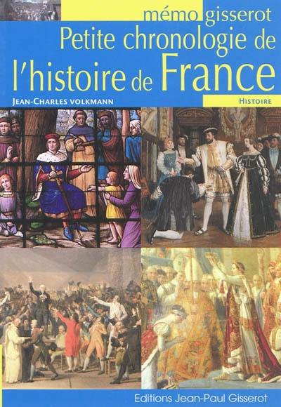 Petite chronologie de l'histoire de France