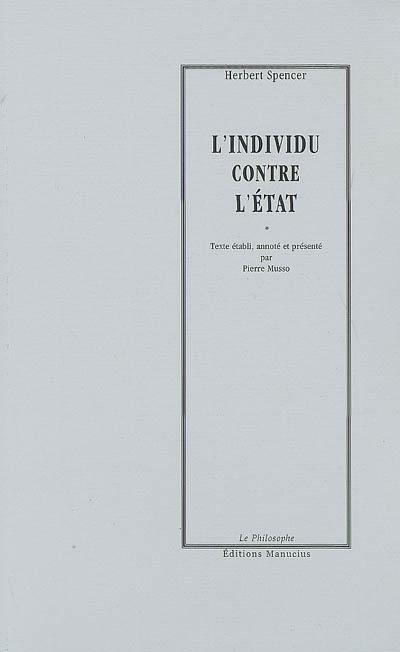 L'individu contre l'Etat