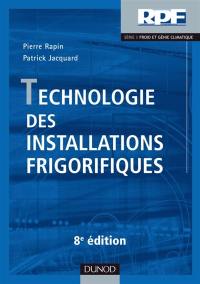 Technologie des installations frigorifiques