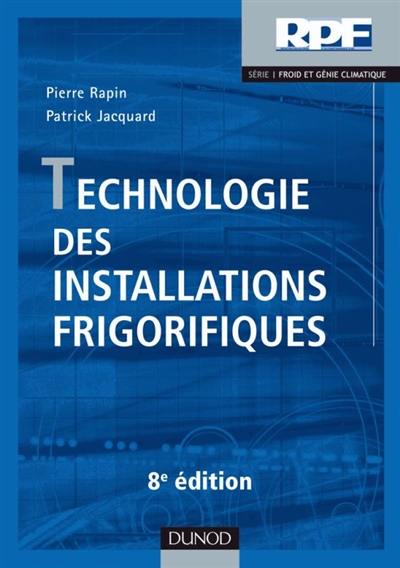 Technologie des installations frigorifiques