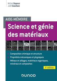 Science et génie des matériaux