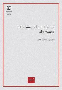 Histoire de la littérature allemande