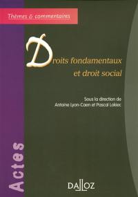 Droits fondamentaux et droit social