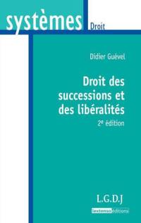 Droit des successions et des libéralités